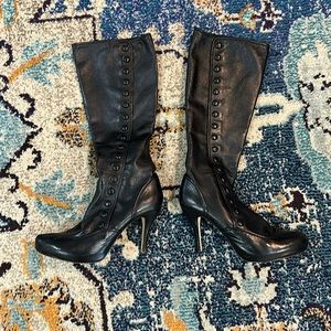 Black knee high boot size 7.5